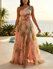 Vestido Longo Rosália – Romance e Elegância Floral
