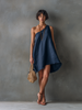 Eleonora | Vestido assimétrico com franjas