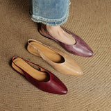 Liana – Sapatos rasos com recortes delicados