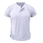 Camisa de algodão masculino