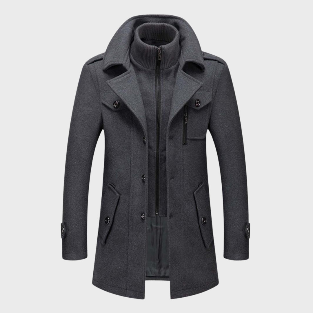 Casaco clássico outono inverno masculino