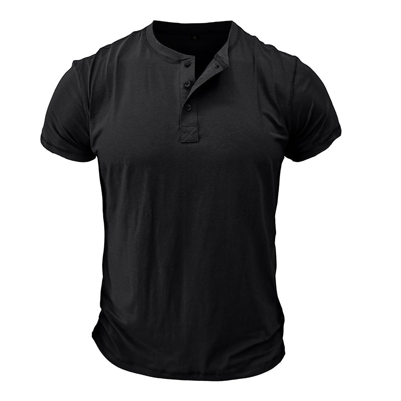 Camisa de algodão masculino
