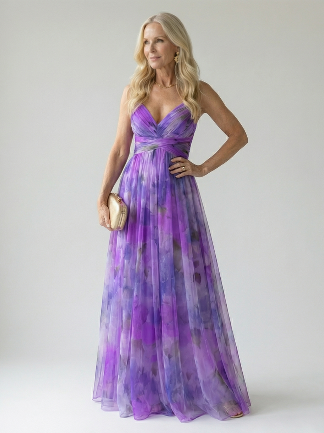 Vestido maxi Isel Elegancia Suave