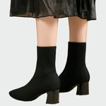 Botas ortopédicas tricotadas feminino