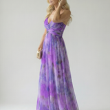 Vestido maxi Isel envelope suave