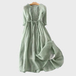 Vestido Longo Minimalista feminino