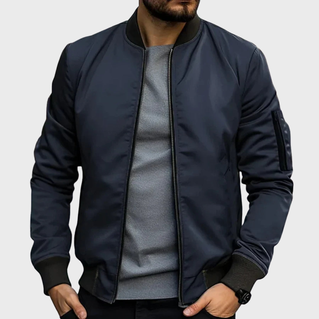 Casaco Bomber Clássico masculino
