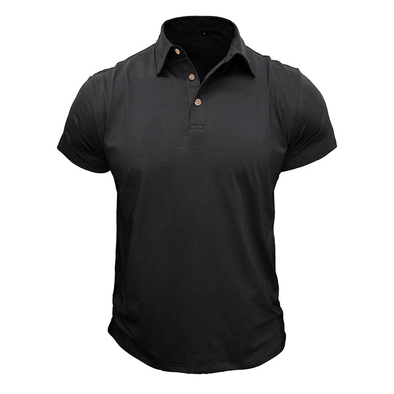 T-shirt de algodão masculino