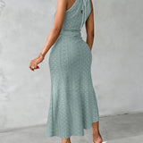Ayla | Vestido Midi com Efeito Drapeado