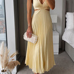 Vestido Sem Mangas Midi feminino