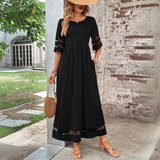 Vestido Elegante Que Cobre a Barriga feminino