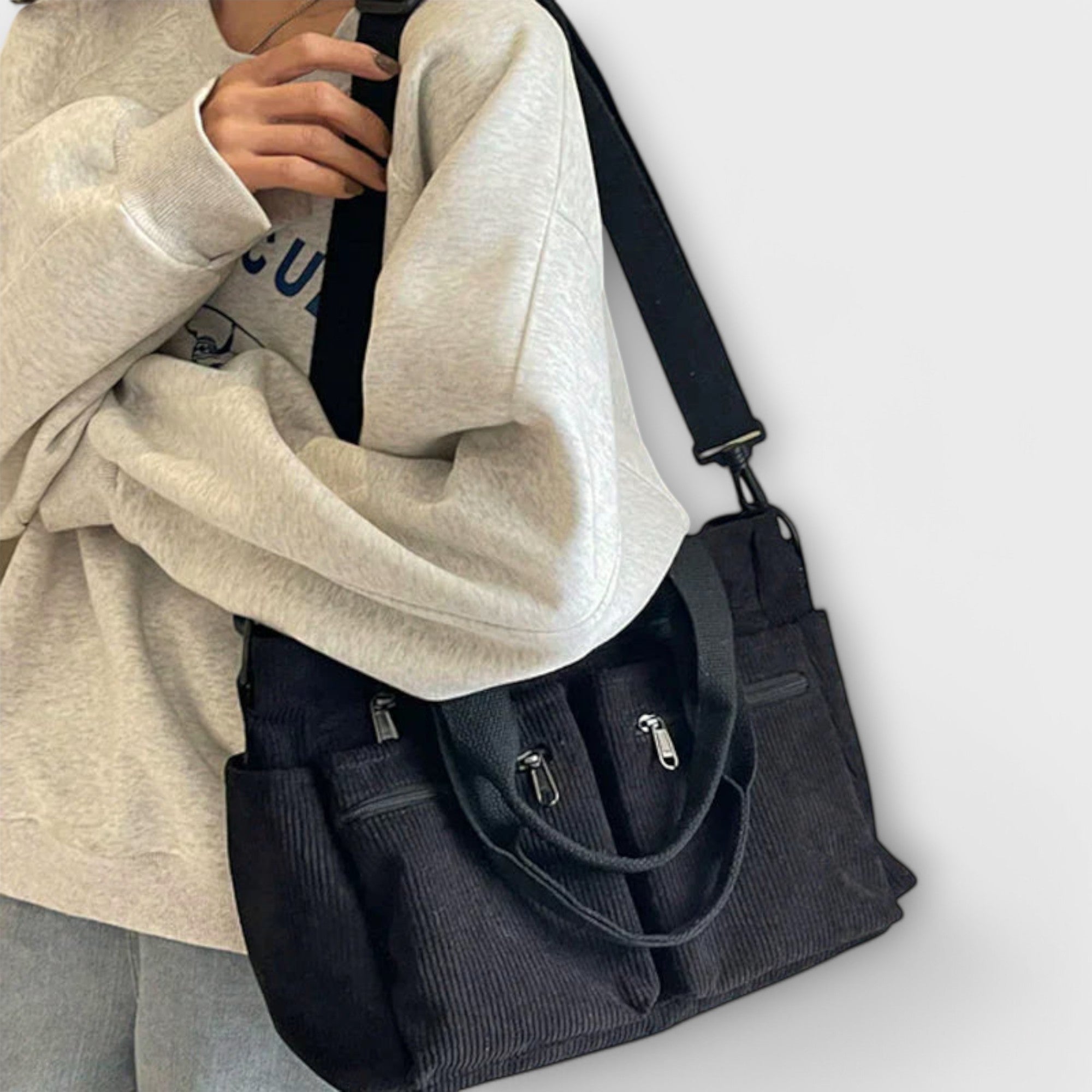 Mala com vários bolsos feminino