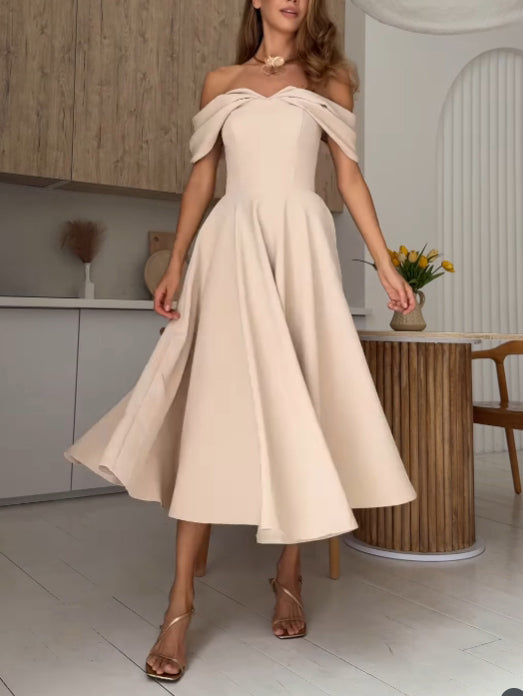 Vestido Maxi Elegante feminino