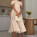 Vestido Maxi Elegante feminino