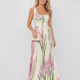 Luísa | Vestido Maxi Floral de Alças