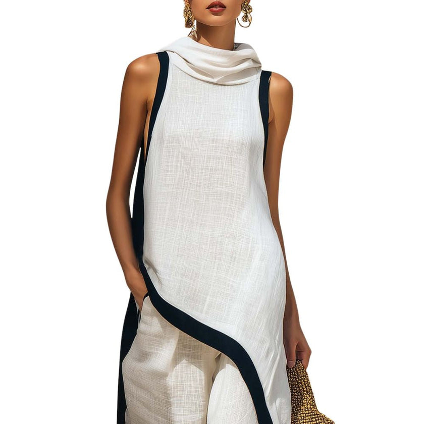 JOVANNE | CONJUNTO DE LINHO ELEGANTE