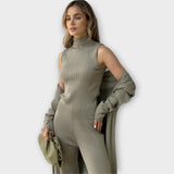 Conjunto de três peças feminino