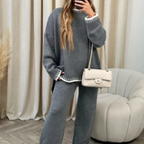 Conjunto de descanso confortável feminino