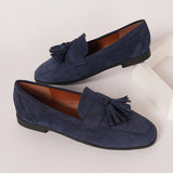 Mocassins Eliane -  com apoio e salto plano