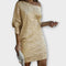 Vestido de festa com lantejoulas feminino