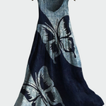 Vestido com Estampa de Borboletas feminino