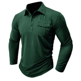 Camisa casual com bolsos masculino