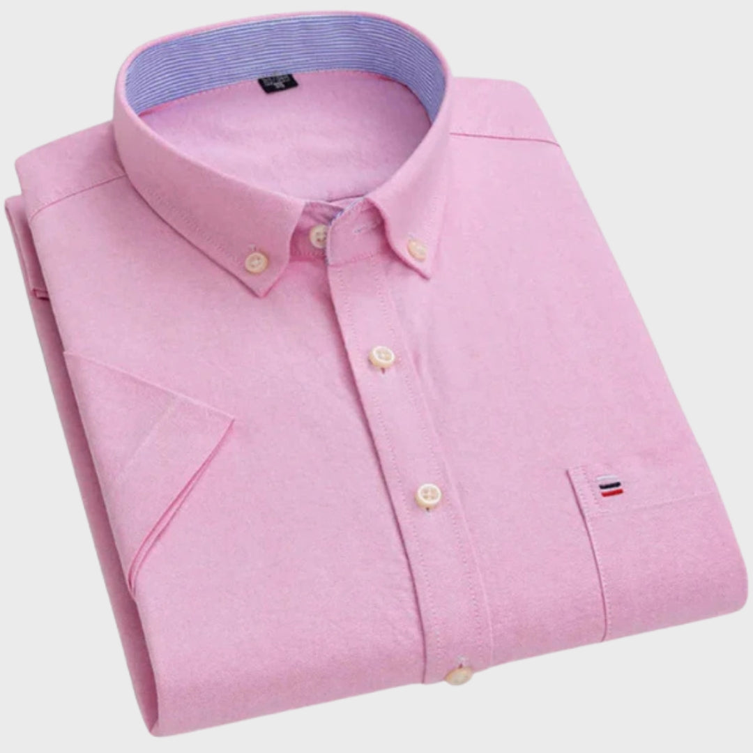 Camisa Clássica Algodão Padrão masculino