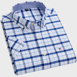 Camisa Clássica Algodão Padrão masculino