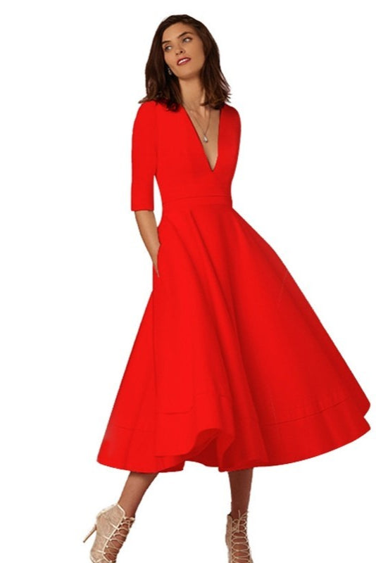 Vestido Midi Feminino