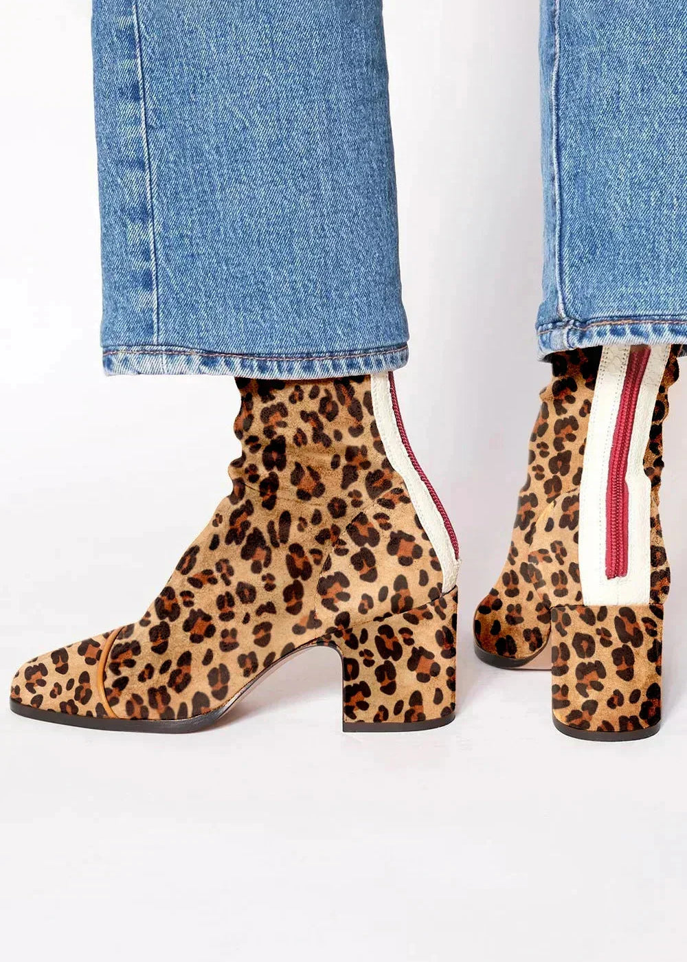 Renata – Botins elegantes de salto largo