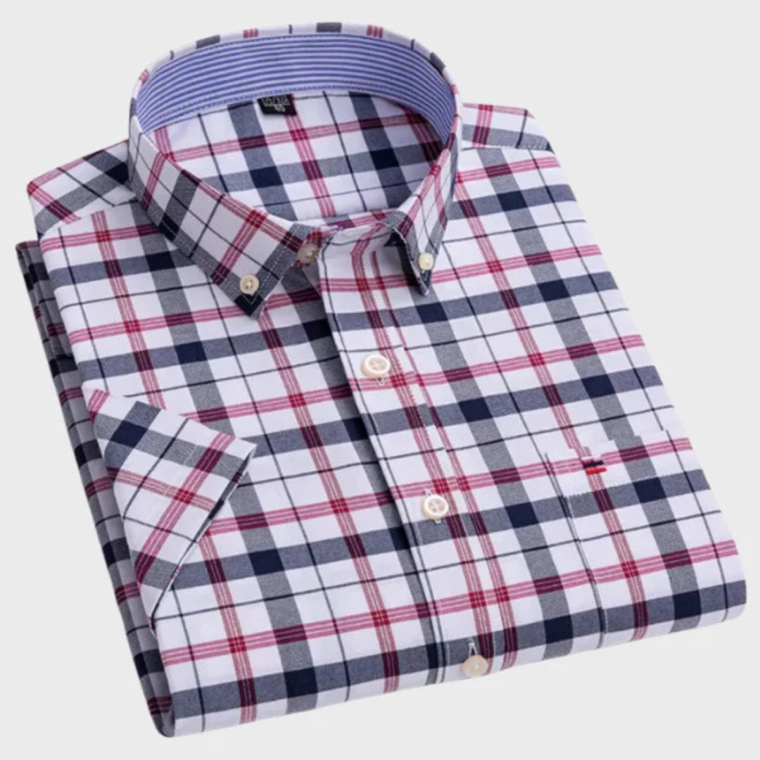 Camisa Clássica Algodão Padrão masculino