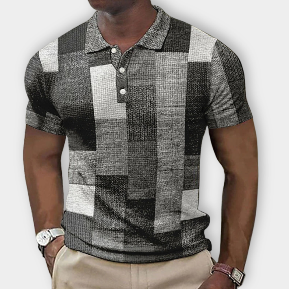 Rui - Polo Bicolor masculino