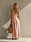 Allegra | Vestido maxi de um ombro