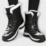 Botas de inverno impermeáveis feminino