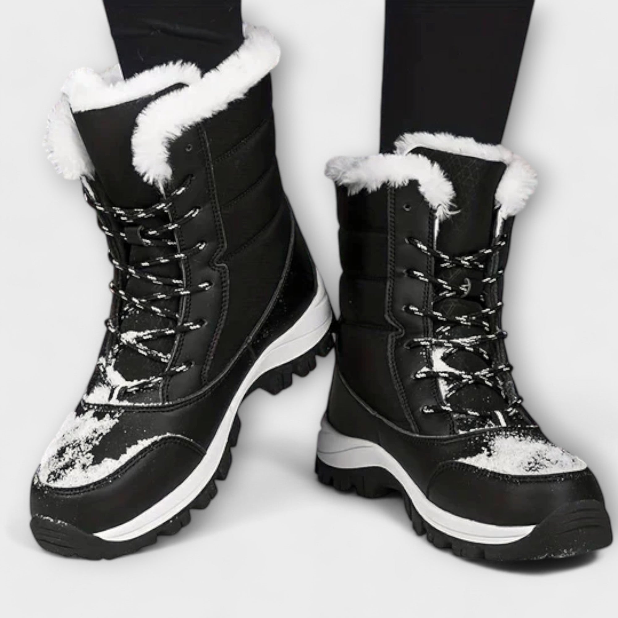 Botas de inverno impermeáveis feminino