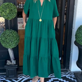 Vestido Maxi com Movimento feminino