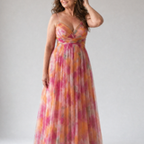 Vestido maxi Isel envelope suave