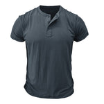 Camisa de algodão masculino