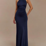Vestido Maxi Elegante feminino