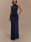Vestido Maxi Elegante feminino