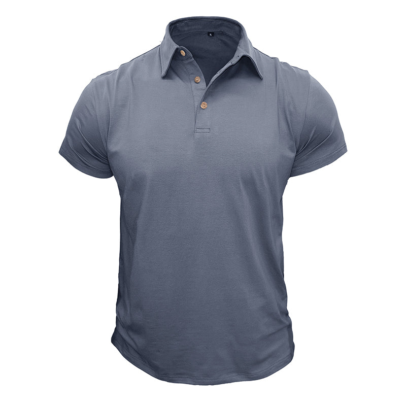 T-shirt de algodão masculino