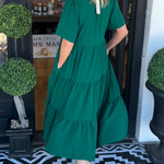 Vestido Maxi com Movimento feminino