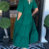 Vestido Maxi com Movimento feminino