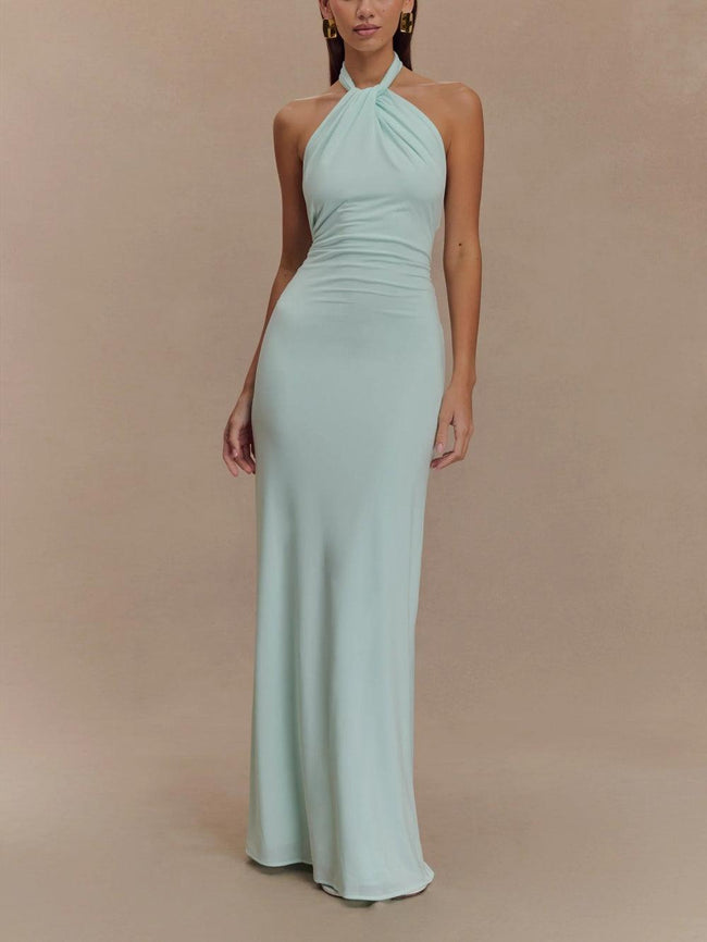 Vestido Maxi Elegante feminino