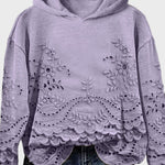 Moletom com Capuz em Renda feminino
