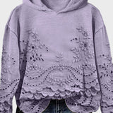 Moletom com Capuz em Renda feminino