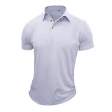 T-shirt de algodão masculino