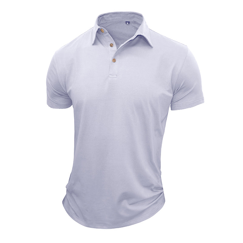 T-shirt de algodão masculino