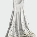 Vestido com Renda Inglesa feminino