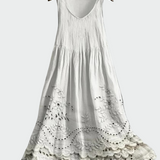 Vestido com Renda Inglesa feminino